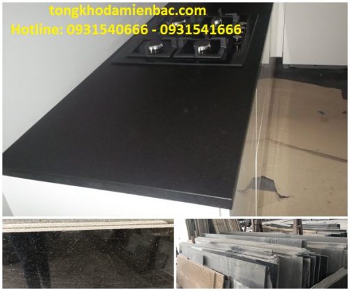 Đá mặt bếp loại nào tốt? Mua ở đâu uy tín nhất thị trường Hà Nội? da op bep mau den1 1 - Đá mặt bếp loại nào tốt? Mua ở đâu uy tín nhất thị trường Hà Nội?