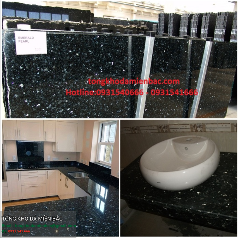 Bàn Bếp Đá Xà Cừ