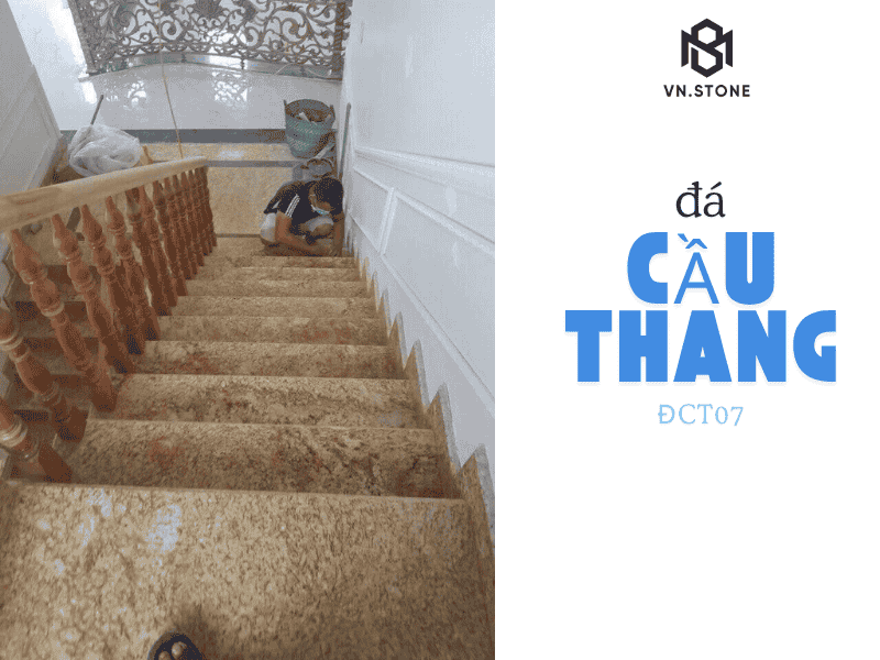 Đá cầu thang ĐCT16 vàng Hoàng gia - imperial gold india 3 - Tổng Kho Đá Đặc điểm nổi bật của Đá cầu thang ĐCT16