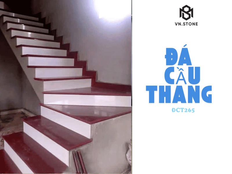 Đá cầu thang ĐCT25 3 - Tổng Kho Đá Đặc điểm nổi bật của Đá Cầu Thang Đỏ Ruby Ấn Độ ĐCT25