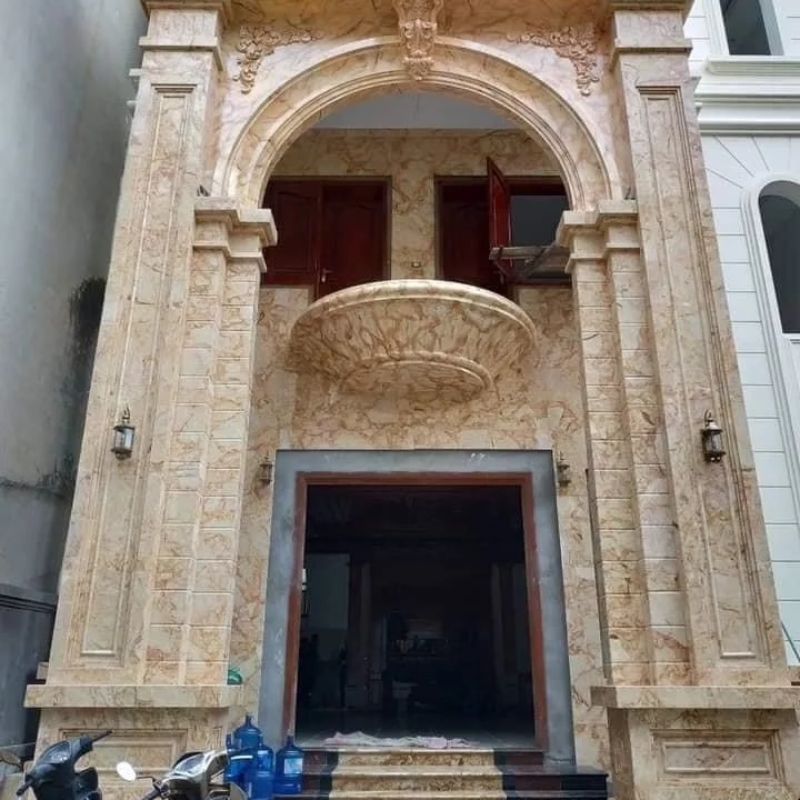 Đá granite vàng ốp mặt tiền nhập khẩu Iran