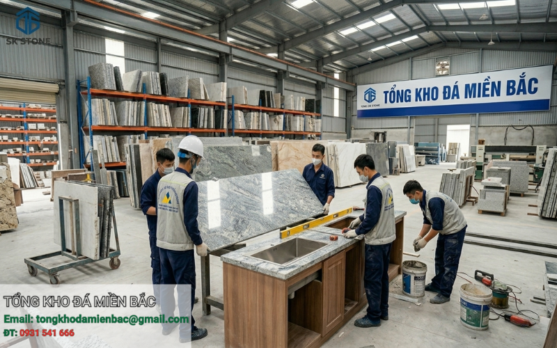 Cập nhật mẫu đá bàn bếp đẹp