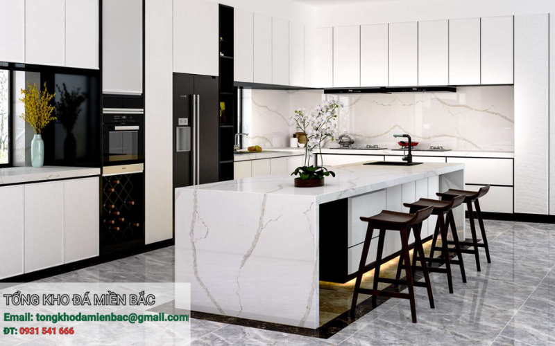 Cập nhật mẫu đá bàn bếp đẹp