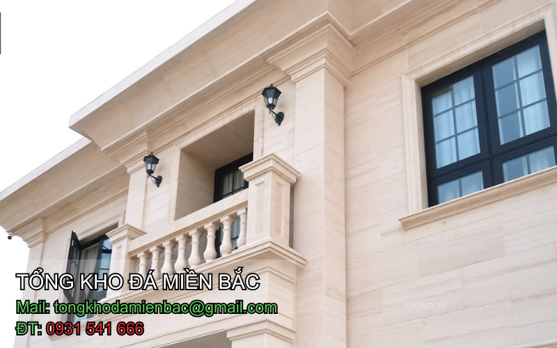 các mẫu nhà ốp đá mặt tiền