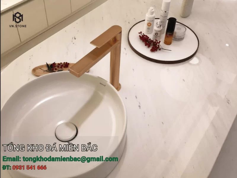 mẫu bàn đá lavabo đẹp 