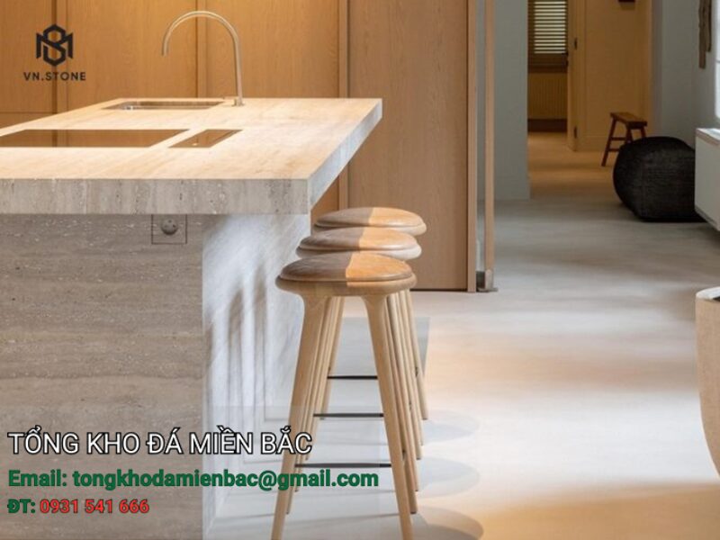 chọn đá làm bàn bếp 