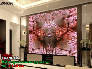 tranh da 3d phong khach 300x225 - Kinh nghiệm chọn tranh đá 3D phòng khách
