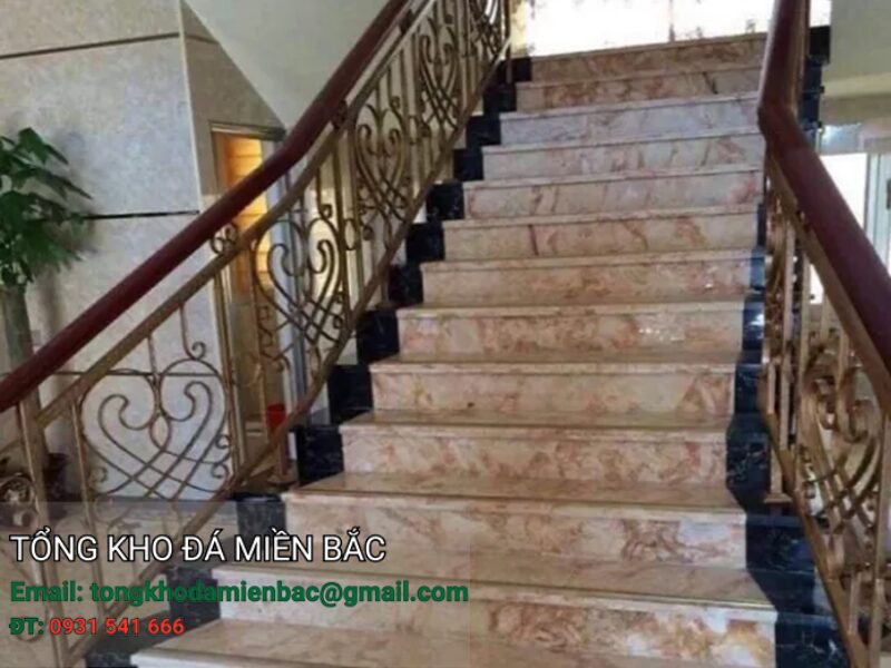 mẫu cầu thang đẹp cho nhà biệt thự 