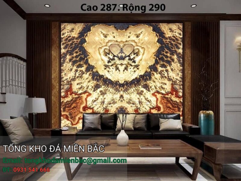 vách ốp tường tivi 