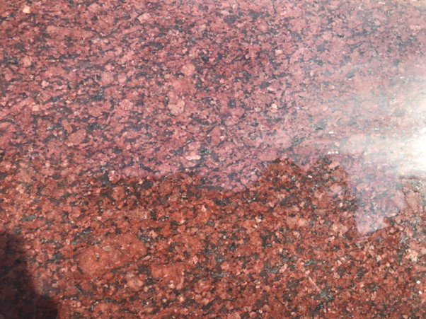 Mẫu đá granite đỏ Ruby ấn tượng,