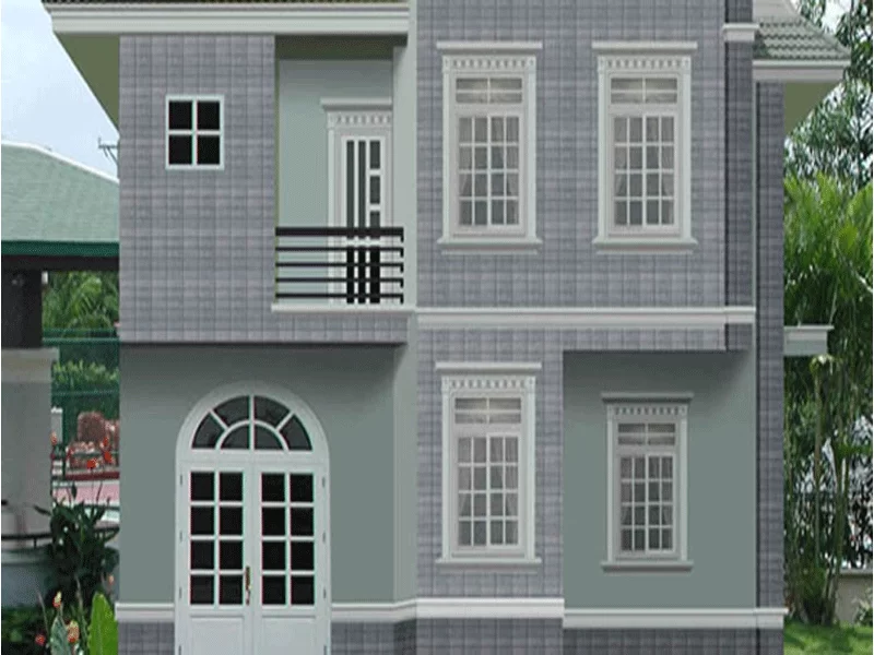  cách ốp đá mặt tiền đẹp