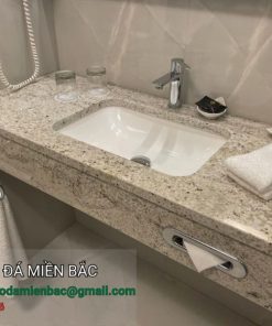 Bàn lavabo đá granite colonial white