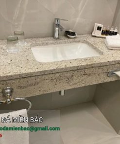 Bàn lavabo đá granite colonial white