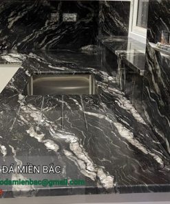 bàn lavbo đá granite black foret