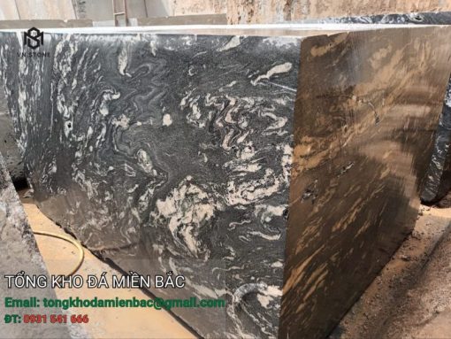 bàn lavbo đá granite black foret