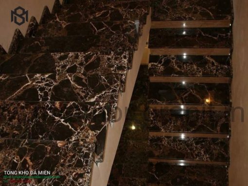 Đá cầu thang Marble Dark Emperador Spain