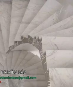 Đá cầu thang marble trắng Hy Lạp