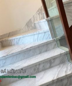 Đá cầu thang marble trắng Hy Lạp