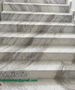 Đá cầu thang marble trắng Hy Lạp