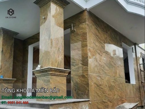 đá Granite Golden Canyon ốp mặt tiền