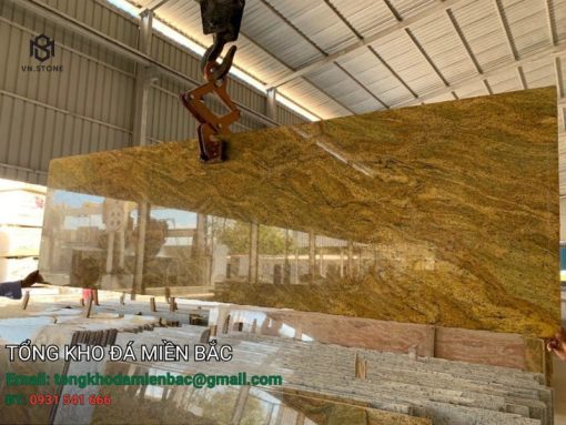 đá Granite Golden Canyon ốp mặt tiền