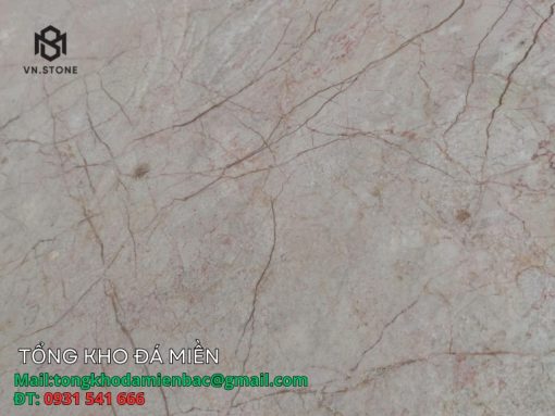 Đá marble rosa light ốp thang máy