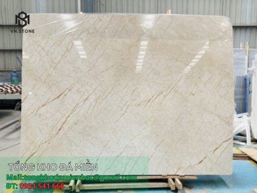 Đá marble rosa light ốp thang máy