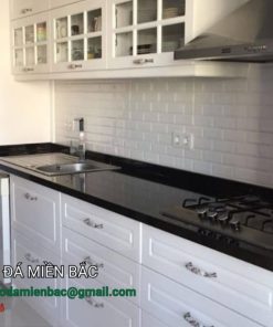 đá ốp bếp Granite Absolute black