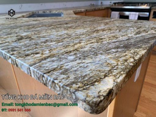 đá ốp bếp Granite Blue Dunes