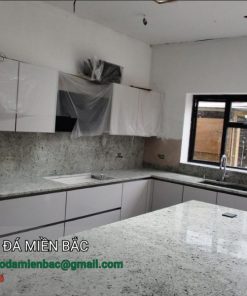 đá ốp bếp granite colonial white nhập khẩu Ấn Độ