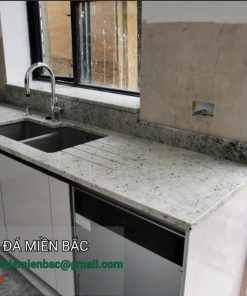 đá ốp bếp granite colonial white nhập khẩu Ấn Độ