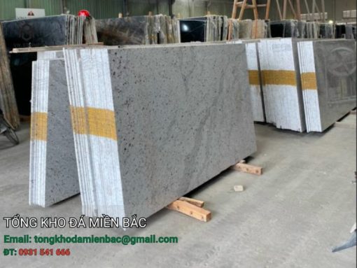 đá ốp bếp granite colonial white nhập khẩu Ấn Độ