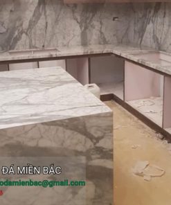 đá ốp bếp marble Calacatta