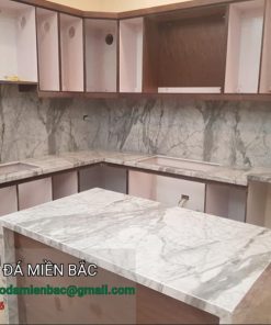 đá ốp bếp marble Calacatta