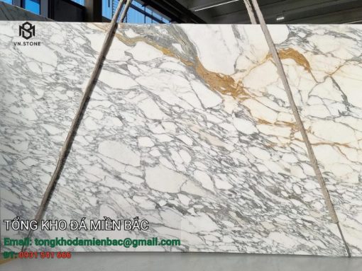 đá ốp bếp marble Calacatta