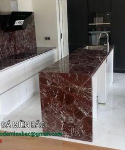 đá ốp bếp marble Rosso Levanto