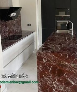 đá ốp bếp marble Rosso Levanto