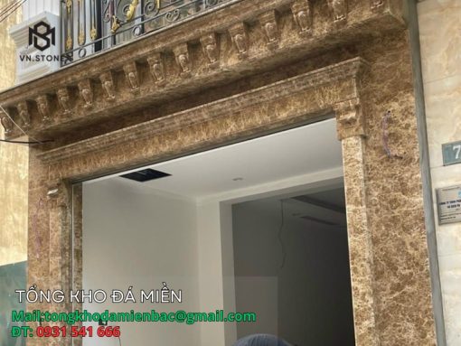 Đá ốp mặt tiền Marble Light Emperador