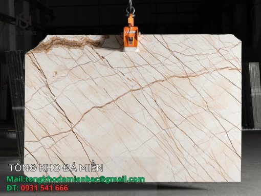 Đá ốp mặt tiền Marble Sky Gold