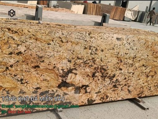 đá thang máy Granite Alaska Gold Ấn Độ