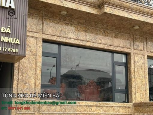 Đá granite solarius ốp mặt tiền