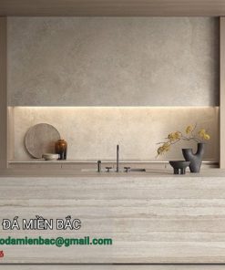 đá marble ốp mặt tiền màu vân xám gỗ