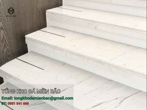 đá marble Polaris ốp cầu thang