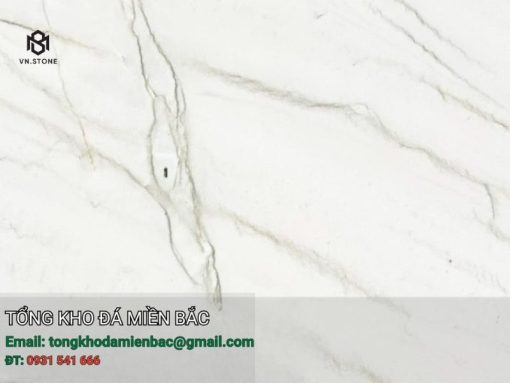 Đá Quartz Mont Blanc ốp bếp