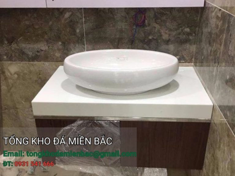 Báo giá thi công bàn đá lavabo