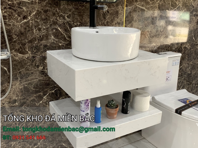 [GÓC TƯ VẤN] Kích thước bàn đá lavabo