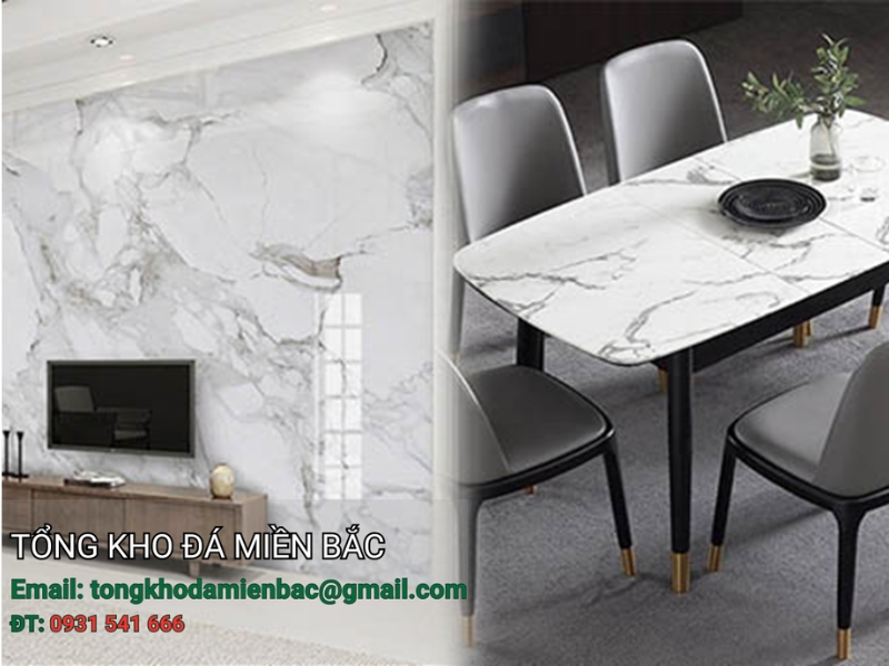 Tổng hợp 9 ứng dụng của đá Marble trong xây dựng