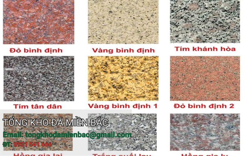 tổng kho đá tự nhiên tại vĩnh phúc 