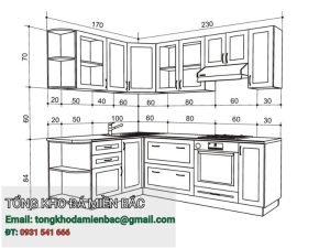 cách tính kích thước mặt đá bếp chuẩn nhất