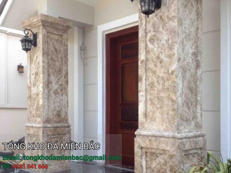 đá hoa cương trang trí mặt tiền 